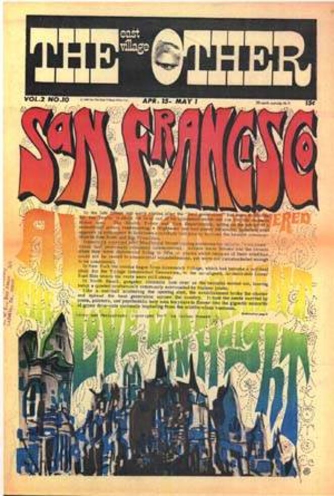 The East Village Other (EVO), n°10, 1967. The East Village Other (EVO), n°10, 1967.